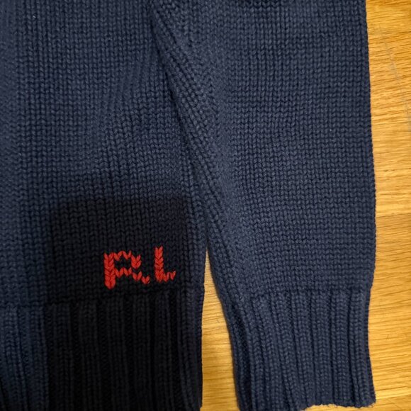 Polo Ralph Lauren Boy's Crewneck Flag Sweater - Picture 8 of 10